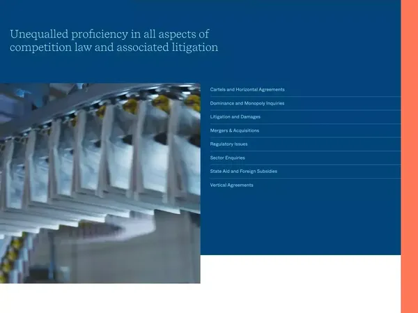 Global leaders in competition economics - RBB Economics - Landing design inspiration