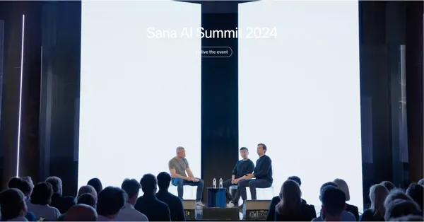 Unlocking knowledge with AI | Sana - Landing design inspiration