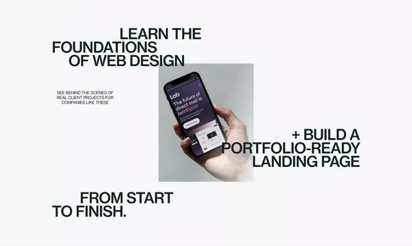 Intro to Web Design - Landing design inspiration