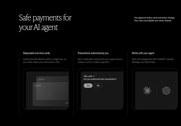 Agentcard - Landing design inspiration