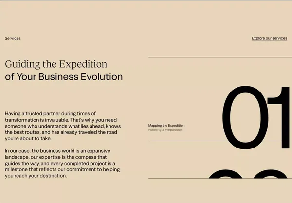Trawelt - A specialized Salesforce consultancy for travel and hospitality. - Landing design inspiration