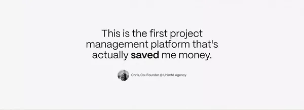 Outlign | Simple Project Management For Creative Agencies - Landing design inspiration