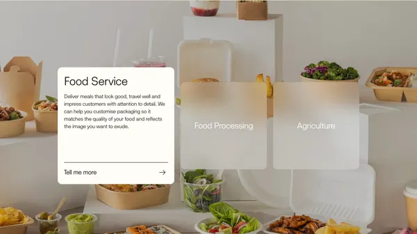 Yucca Packaging: Innovative Packaging Solutions - Landing design inspiration
