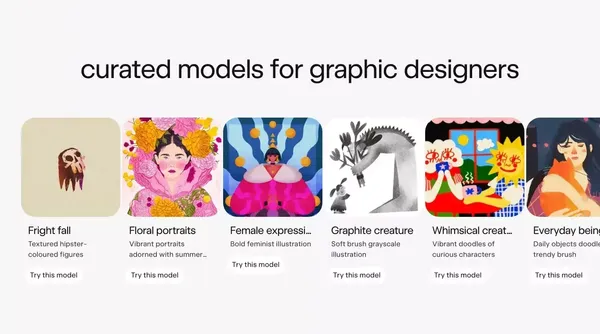 exactly models - Landing design inspiration