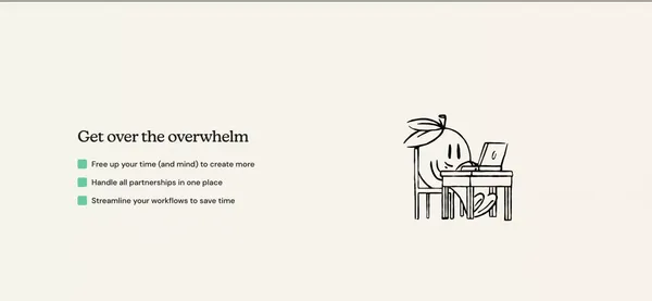 Passionfroot | Where Creators do Business - Landing design inspiration