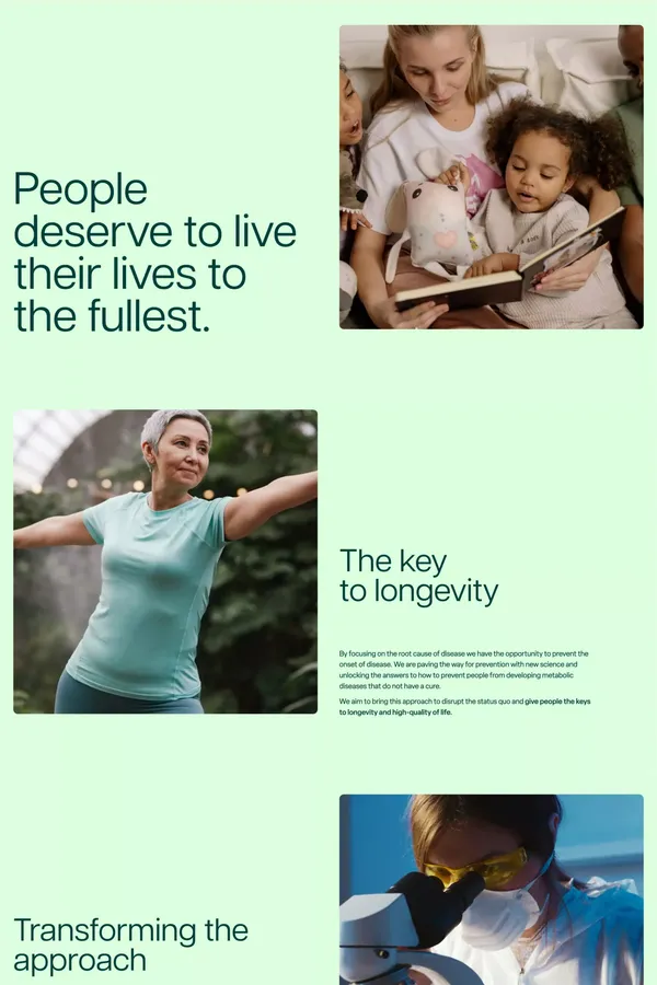 Ki Health - The Dawn of a New Era in Health is Here - Landing design inspiration