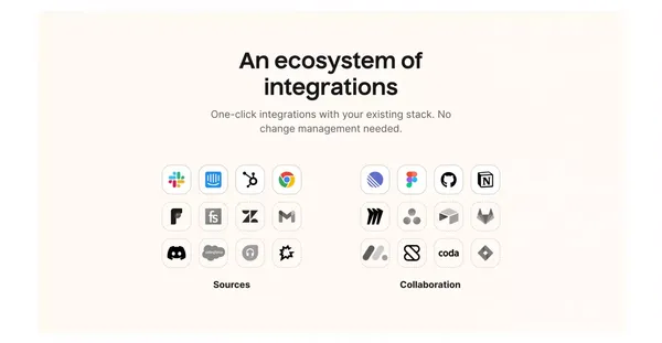 Cycle | Turn product feedback into customer love - Landing design inspiration