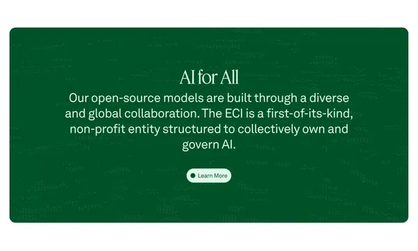ECI - Endowment for Climate Intelligence: Climate Change AI | ECI - Landing design inspiration