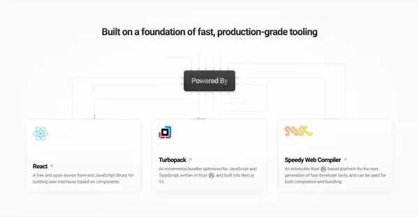 Next.js by Vercel - The React Framework for the Web - Landing design inspiration