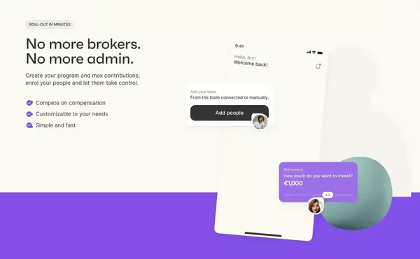 Yonder - Landing design inspiration