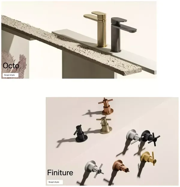 Zucchetti  Design - Landing design inspiration