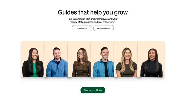 Fruitful - Finances Figured Out for You, Get on Track in 30 Days - Landing design inspiration