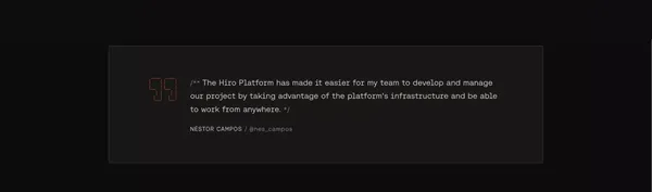 Platform - Landing design inspiration