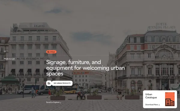 Floema® - Spaces for people, made for life. - Landing design inspiration