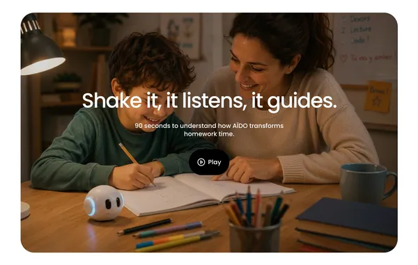 AÏDO — Apprendre à apprendre, à hauteur d’enfant. - Landing design inspiration