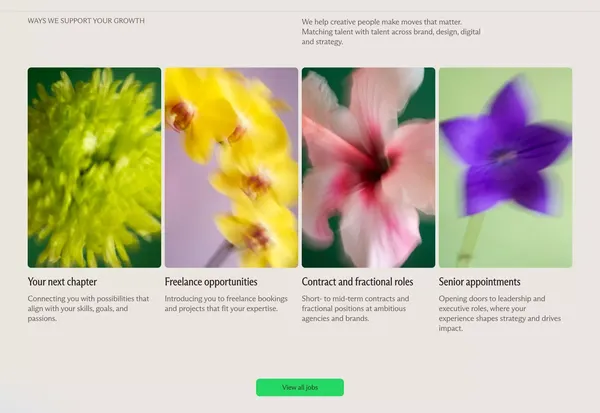 Craft - Unearthing What's Next - Portfolio design inspiration
