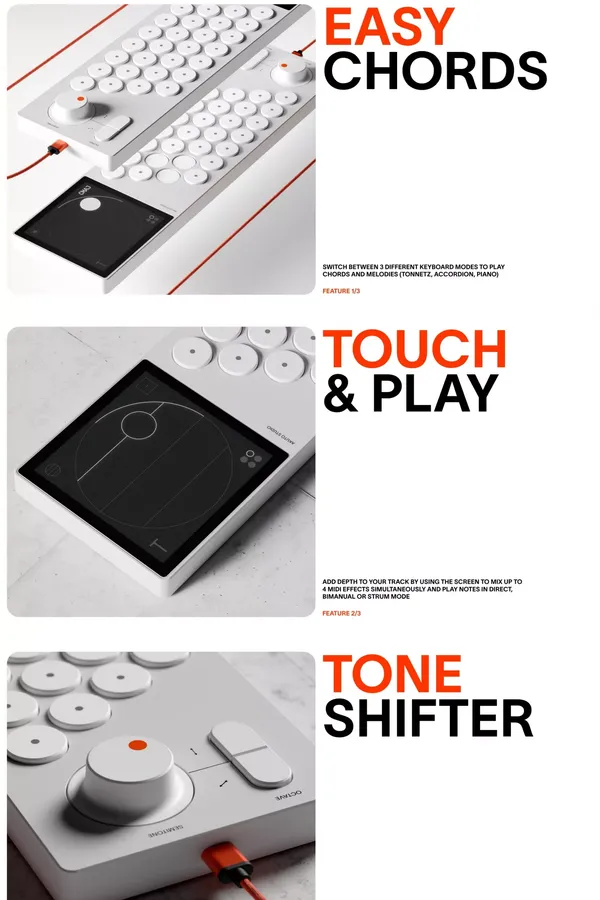 Akuto Studio · Chord Machine AKT-0.1 - Landing design inspiration