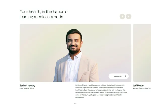 Your Proactive Companion for Healthy Living | Voy - Landing design inspiration