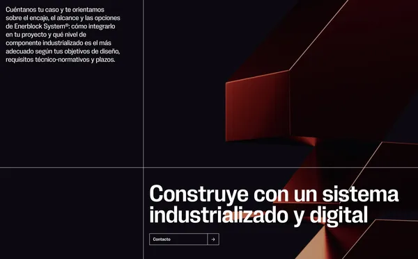 Enerblock | Next-Gen Buildings - Landing design inspiration