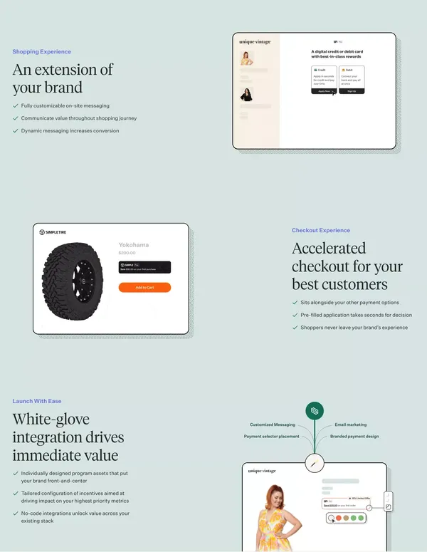 Tandym | Branded cards for the best brands - Landing design inspiration