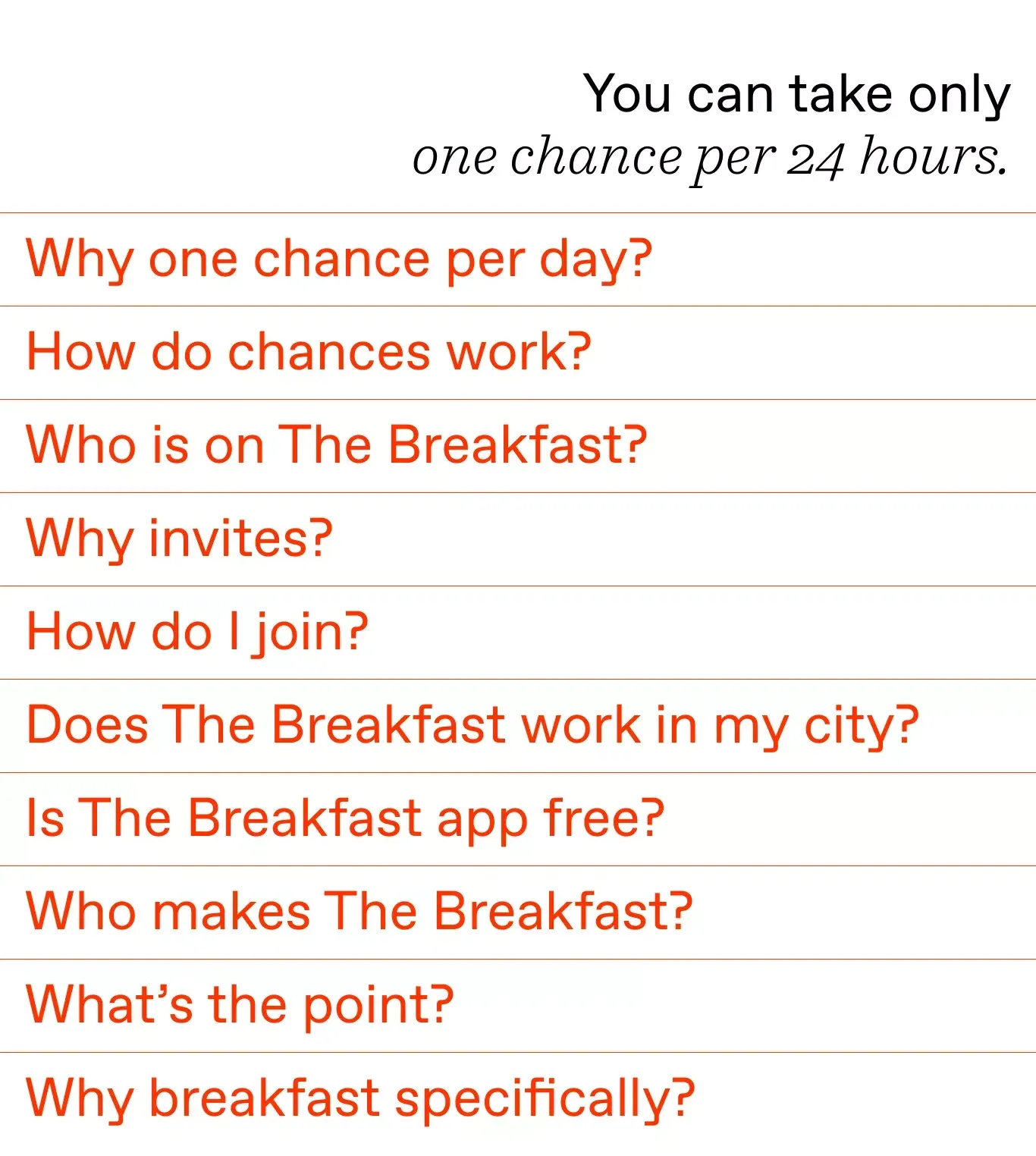 FAQ