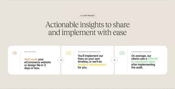Flourish Commerce - Website optimization for top-performing eCommerce brands - Landing design inspiration