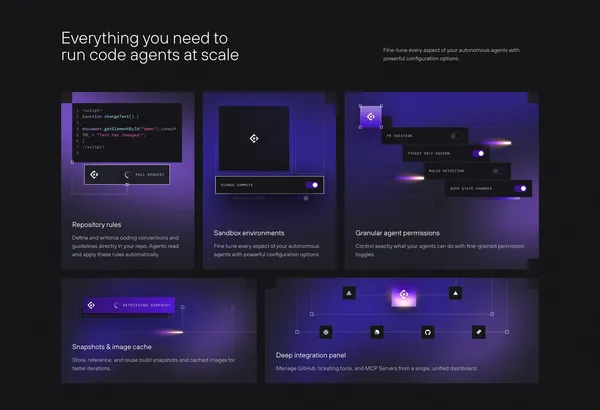 Codegen | The OS for Code Agents - Landing design inspiration