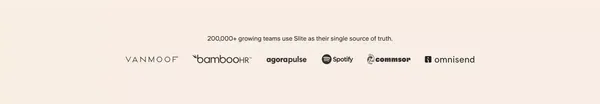 Slite - AI-powered knowledge base - Landing design inspiration