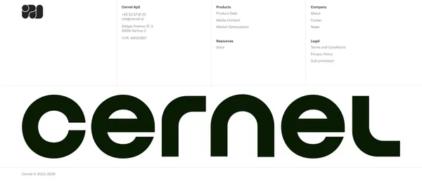 Cernel: Product Onboarding for Ecommerce Teams - Landing design inspiration