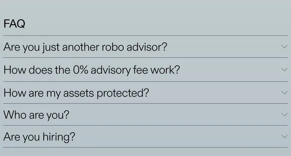 Autonomous — Fire your financial advisor. Become autonomous. - Landing design inspiration