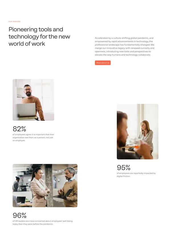 Alvaria Horizons - Landing design inspiration