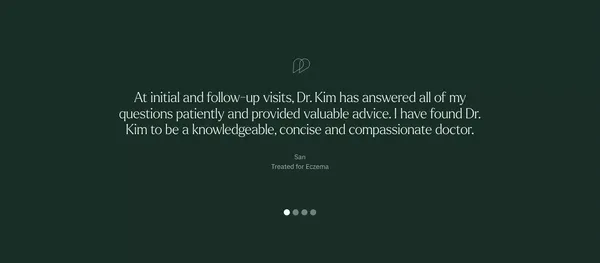 SAGE DERMATOLOGY • Full-Service Dermatology based in Toronto, Canada. - Landing design inspiration