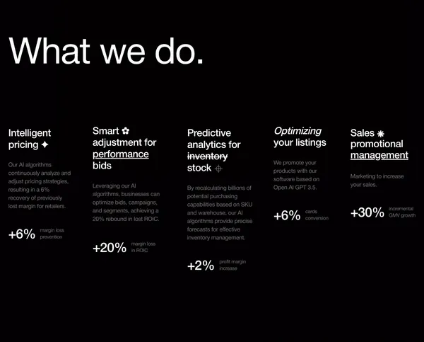 elDinero.ai - Landing design inspiration