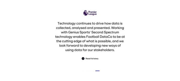 Official Sports Data, Technology and Feeds | Genius Sports | Genius Sports - Landing design inspiration