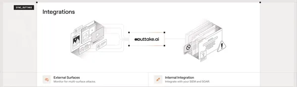 Cyber Agents for Every Digital Threat | Outtake - Landing design inspiration