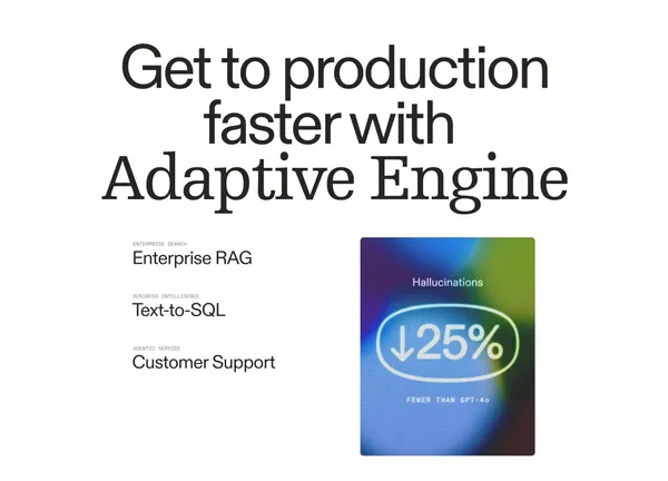 Adaptive ML - Landing design inspiration