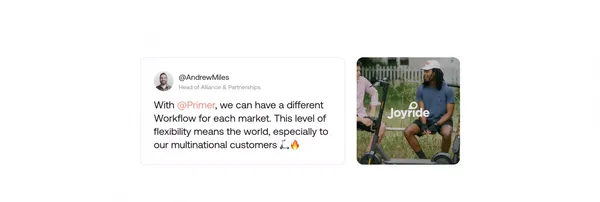 Primer: The ultimate commerce & payments automation platform - Landing design inspiration