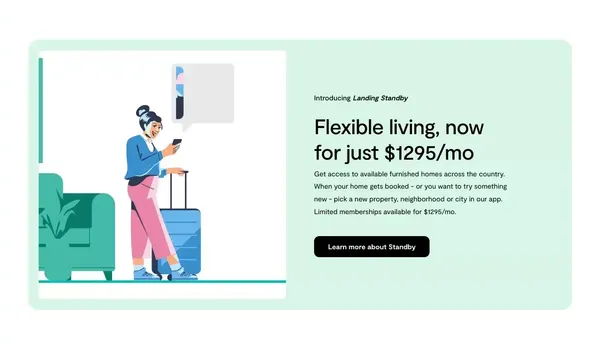 Just a moment... - Landing design inspiration