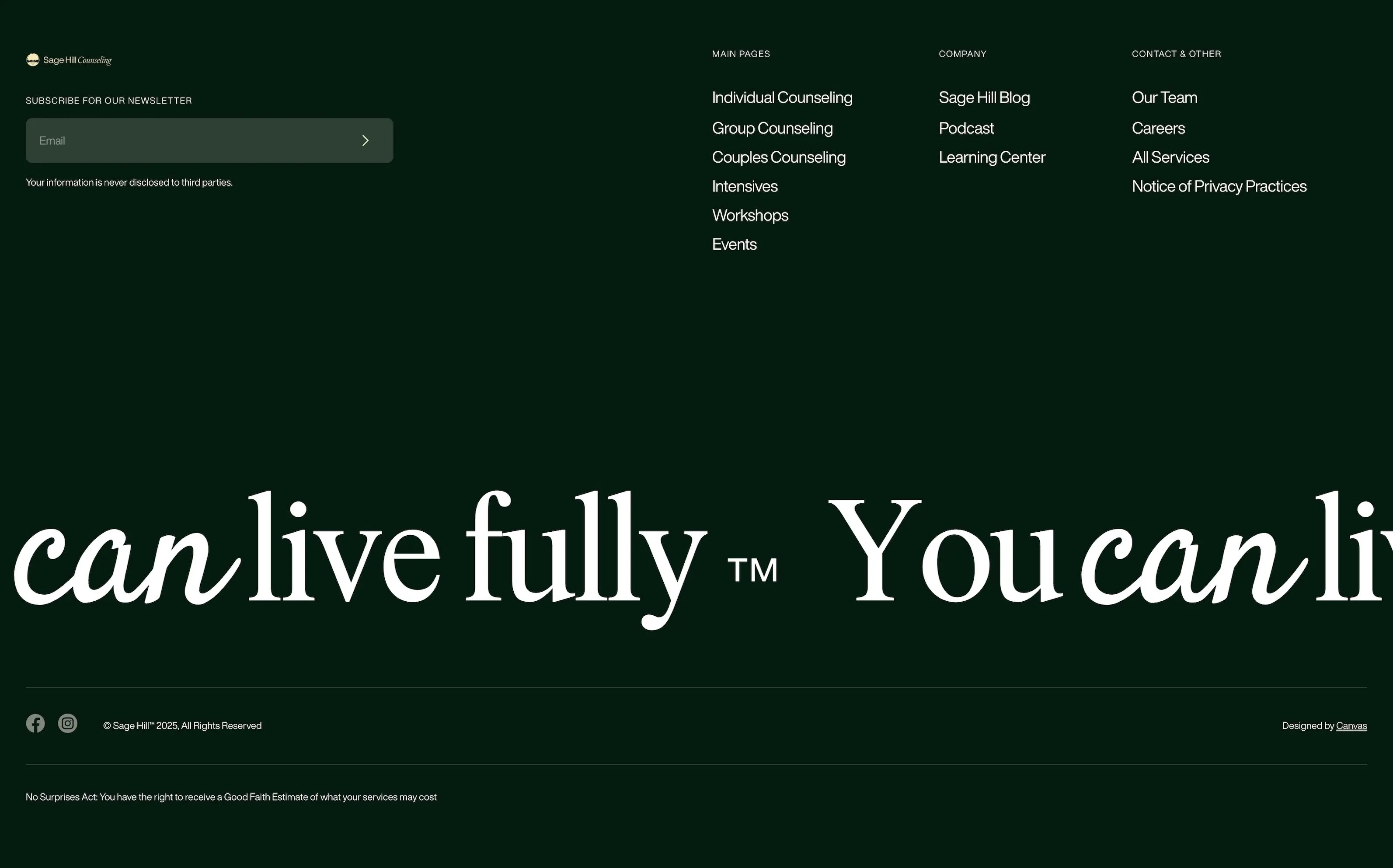 Footer