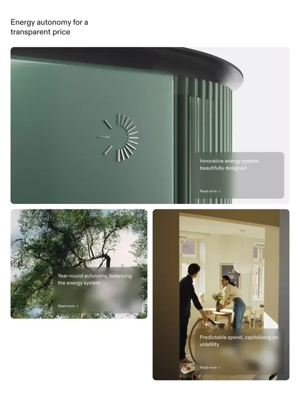 Store the season with Photoncycle - Landing design inspiration