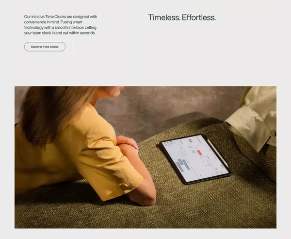 TimeMoto - Zeiterfassung - Landing design inspiration