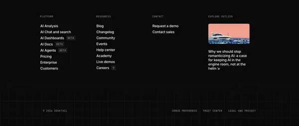 Dovetail | Customer Intelligence Platform - Landing design inspiration