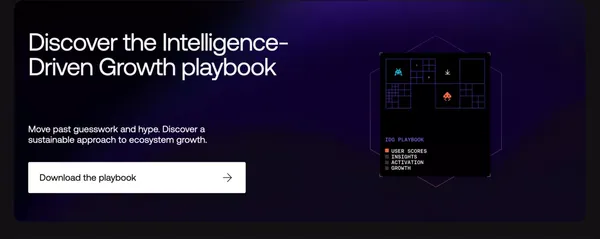 Flipside | The Platform for Intelligent Blockchain Growth - Landing design inspiration