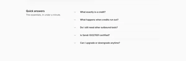 Sendr.ai - The all-in-one Outreach CRM for modern sales teams - Landing design inspiration