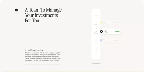 Titan - Track Your Wealth. Trade. Invest. - Landing design inspiration