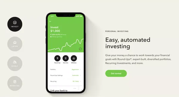 Acorns - Invest, Earn, Grow, Spend, Later | Acorns | Acorns - Landing design inspiration