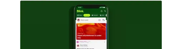 Blink - The Employee Experience App for Everyone | Blink - Landing design inspiration