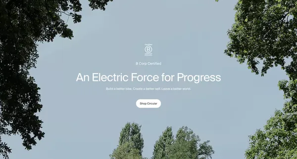 Cowboy - Electric Bike for Urban Riders - Landing design inspiration