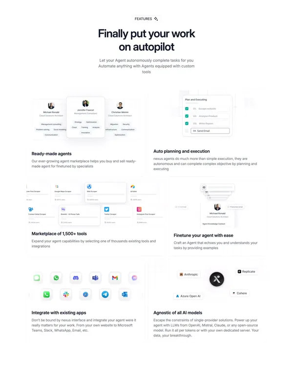 NexusGPT - Landing design inspiration