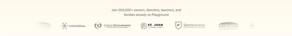 Child Care Management Software & App | Playground - Landing design inspiration
